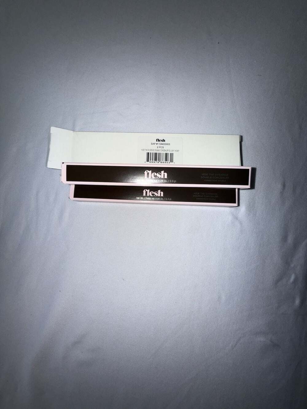 Flesh Beauty Hide The Evidence Double Concealer 2-Pack - 03 Light Honey (b13)